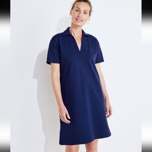 Classic Navy Polo Dress